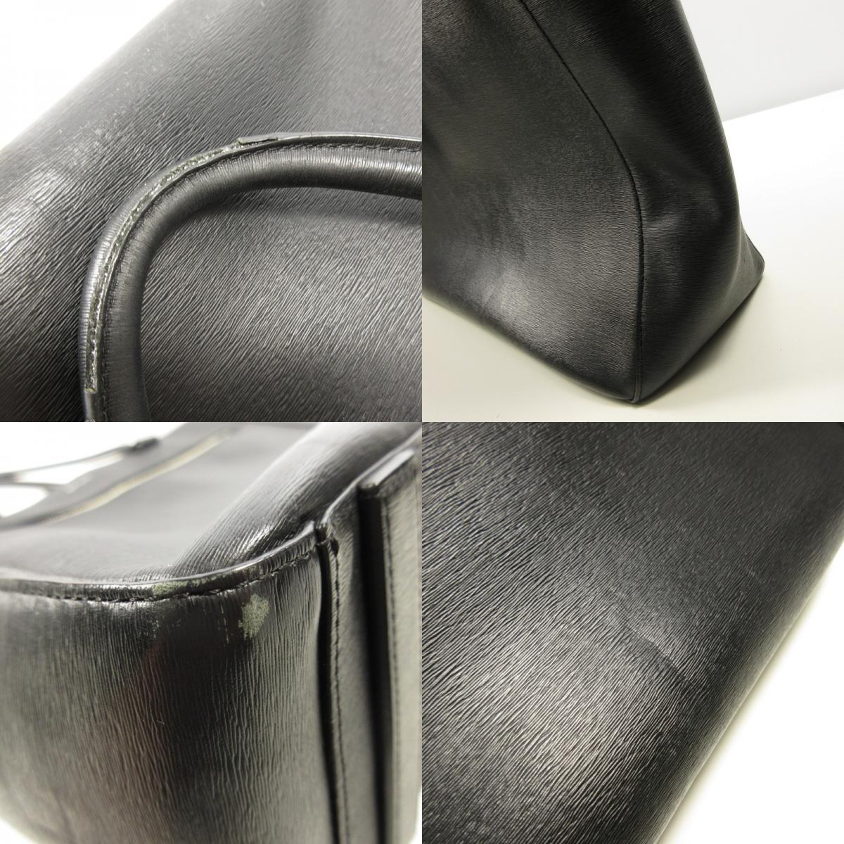 Paul Smith | ポール・スミス ストローグレインレザー トートバッグ トートバッグ APS542 ブラック【姫路東店】
