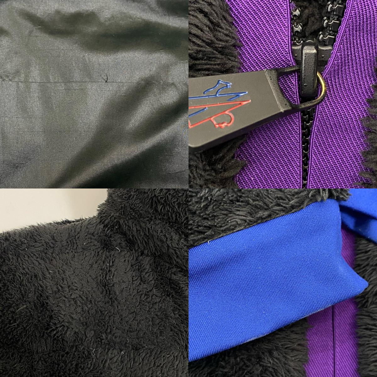 MONCLER GRENOBLE | モンクレールグルノーブル MAGLIA CARDIGAN その他トップス H20978G00021 フリース 国内正規品 ブラック サイズ:L【姫路東店】