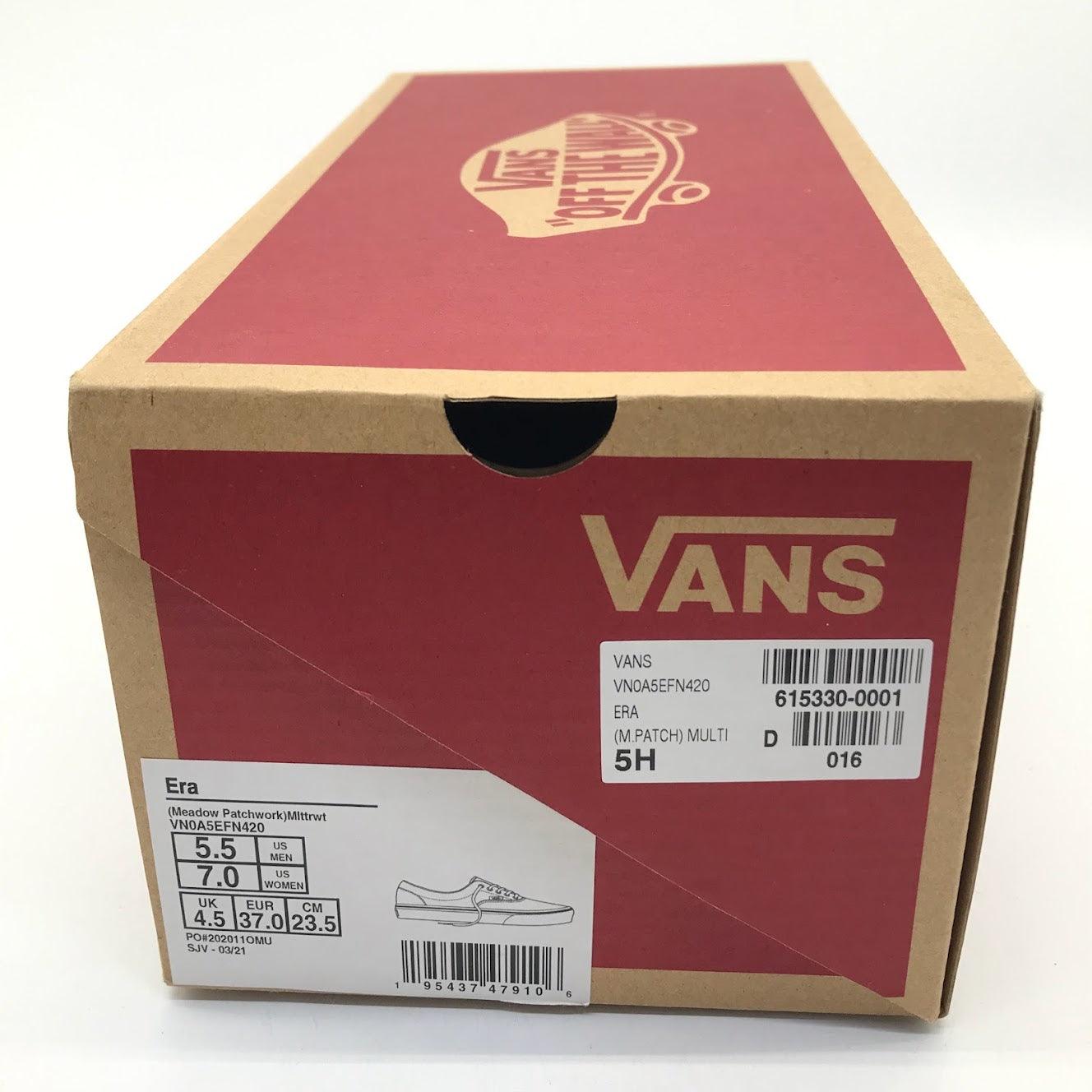 VANS | バンズ パッチワーク ローカットスニーカー スニーカー 721356 マルチカラー 23.5cm【倉吉店】