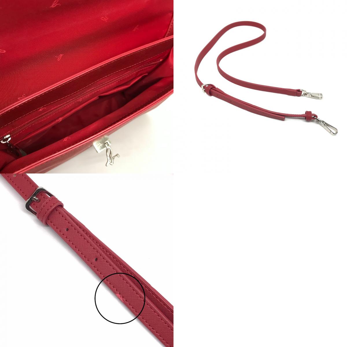 agnes b. | アニエスベー 2wayバッグ VOYAGE ボヤージュ ショルダーバッグ M159VLU5 レッド【倉吉店】