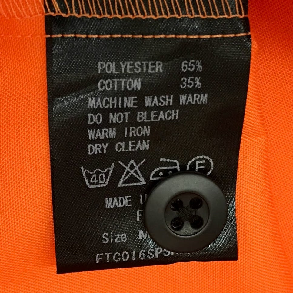 FTC | エフティーシー BASEBALL JERSEY 半袖シャツ オレンジ【倉吉店】