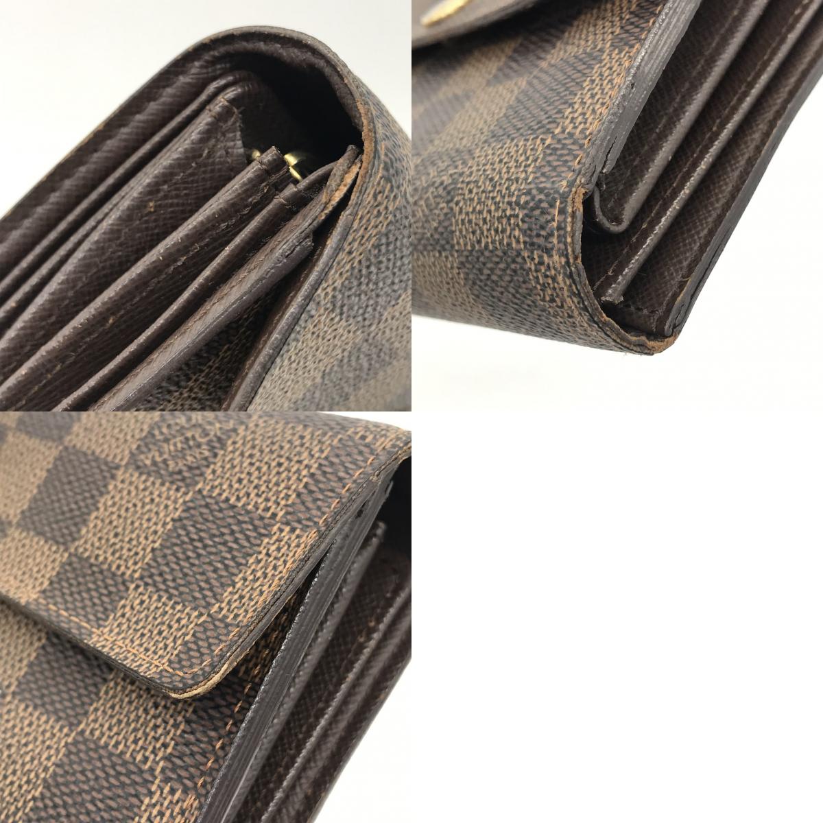LOUIS VUITTON | ルイ・ヴィトン ダミエ ポルトフォイユ アレクサンドラ 三つ折り財布 N63067【倉吉店】