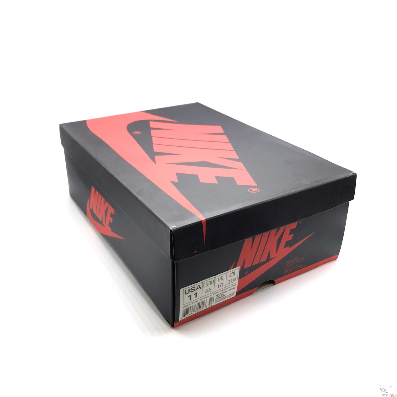 NIKE | ナイキ AIR JORDAN 1 RETRO HIGH OG "BLACK TOE" スニーカー 555088-184 レッド【倉吉店】