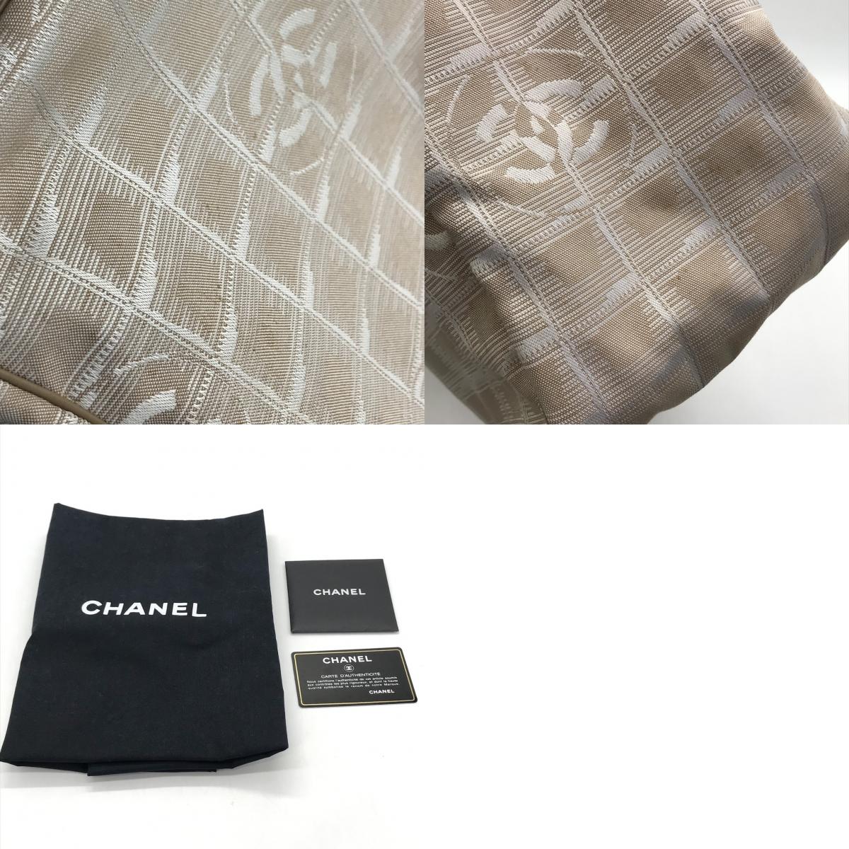 CHANEL | シャネル ニュートラベル トートMM トートバッグ A15991 ベージュ【倉吉店】