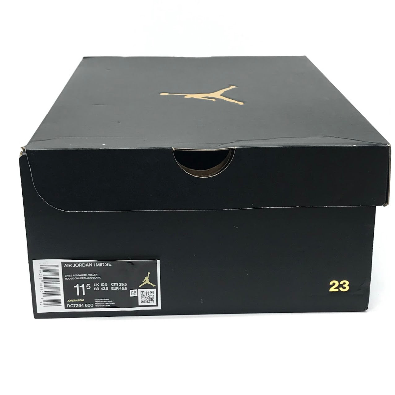 NIKE | ナイキ AIR JORDAN 1 MID 'BARCELONA SWEATER' エアジョーダン1 ミッド スニーカー DC7294-600 レッド 29.5cm【倉吉店】