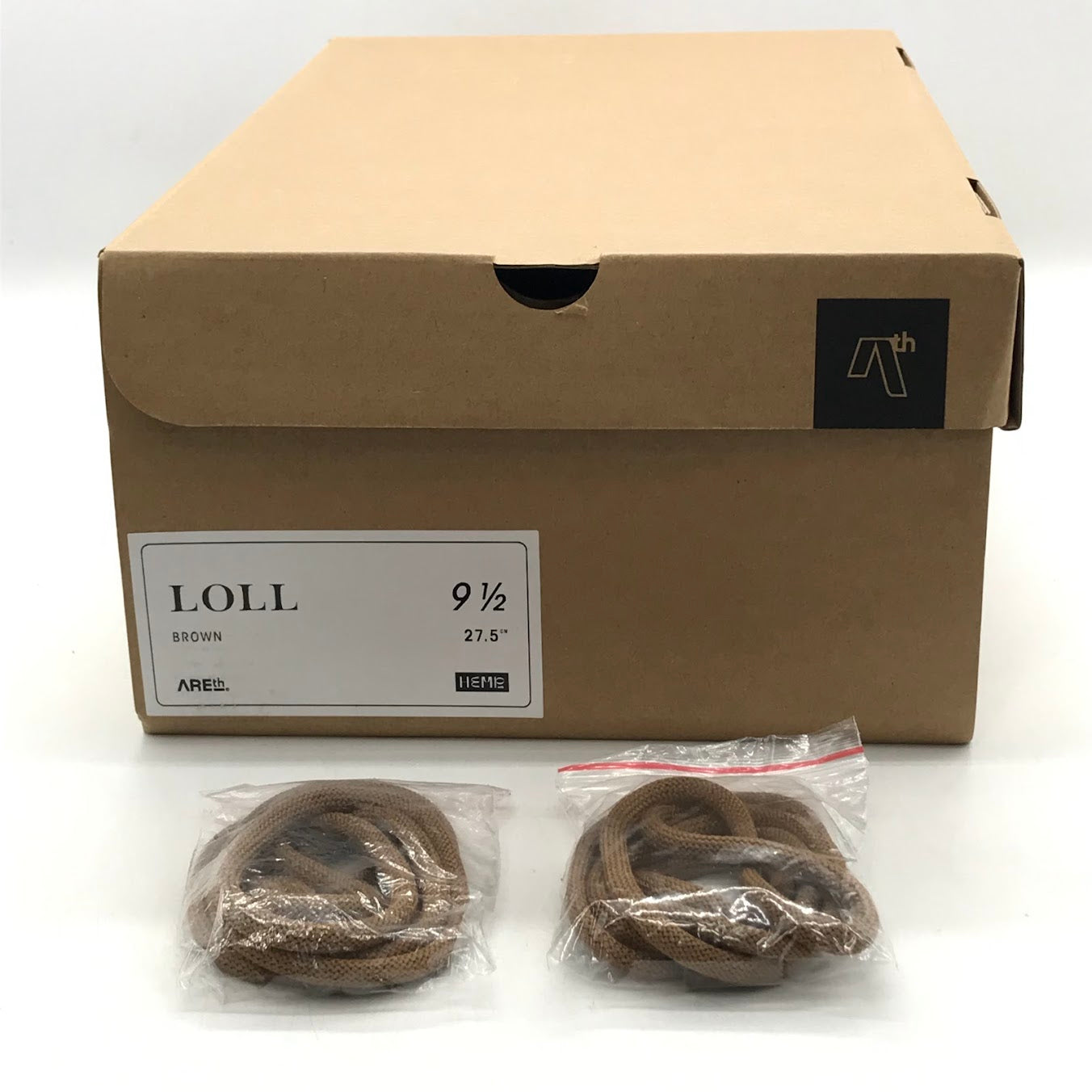 AREth ( アース ) LOLL スニーカー ブラウン 27.5cm【倉吉店】