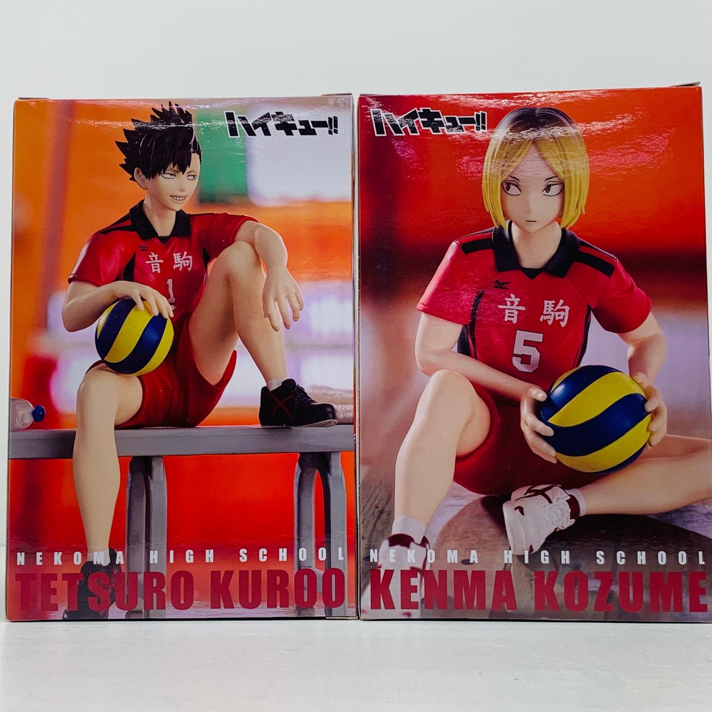 【中古】 ぬーどるストッパー ハイキュー!! 黒尾鉄朗&孤爪研磨【フィギュア】