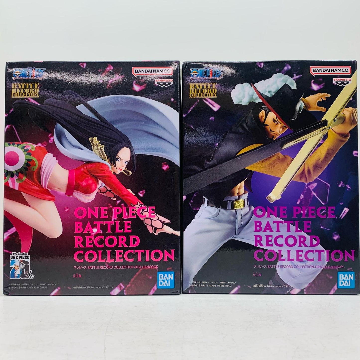 【中古】 BATTLE RECORD COLLECTION ワンピース ミホーク&ハンコック【フィギュア】
