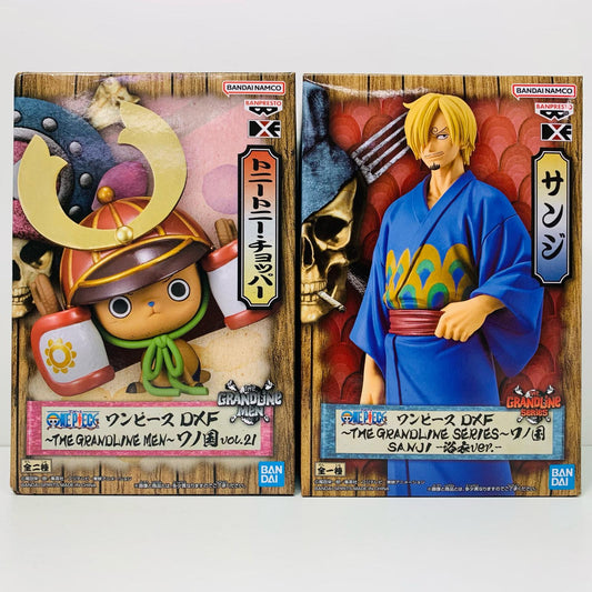 【中古】 THE GRAND LINE ワノ国 ワンピース サンジ&チョッパー【フィギュア】