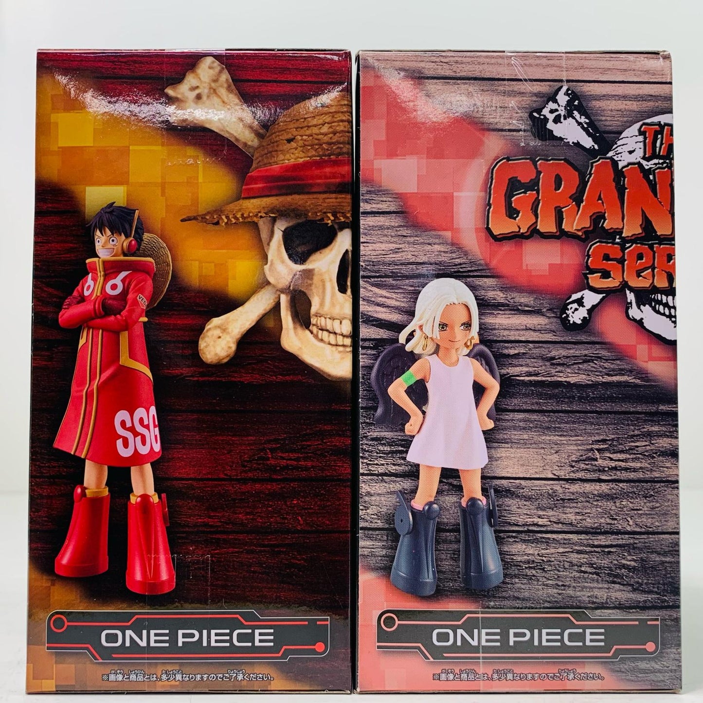 【中古】 THE GRAND LINE エッグヘッド ワンピース ルフィ&S-シャーク【フィギュア】