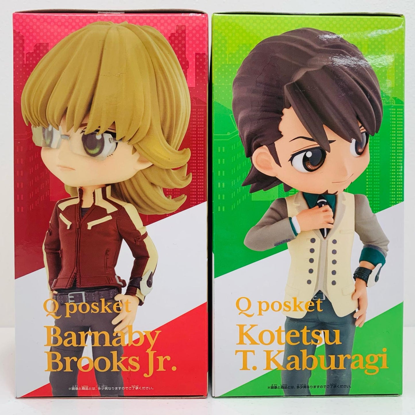 【中古】 Qposket TIGER&BUNNY 虎徹&バーナビー【フィギュア】
