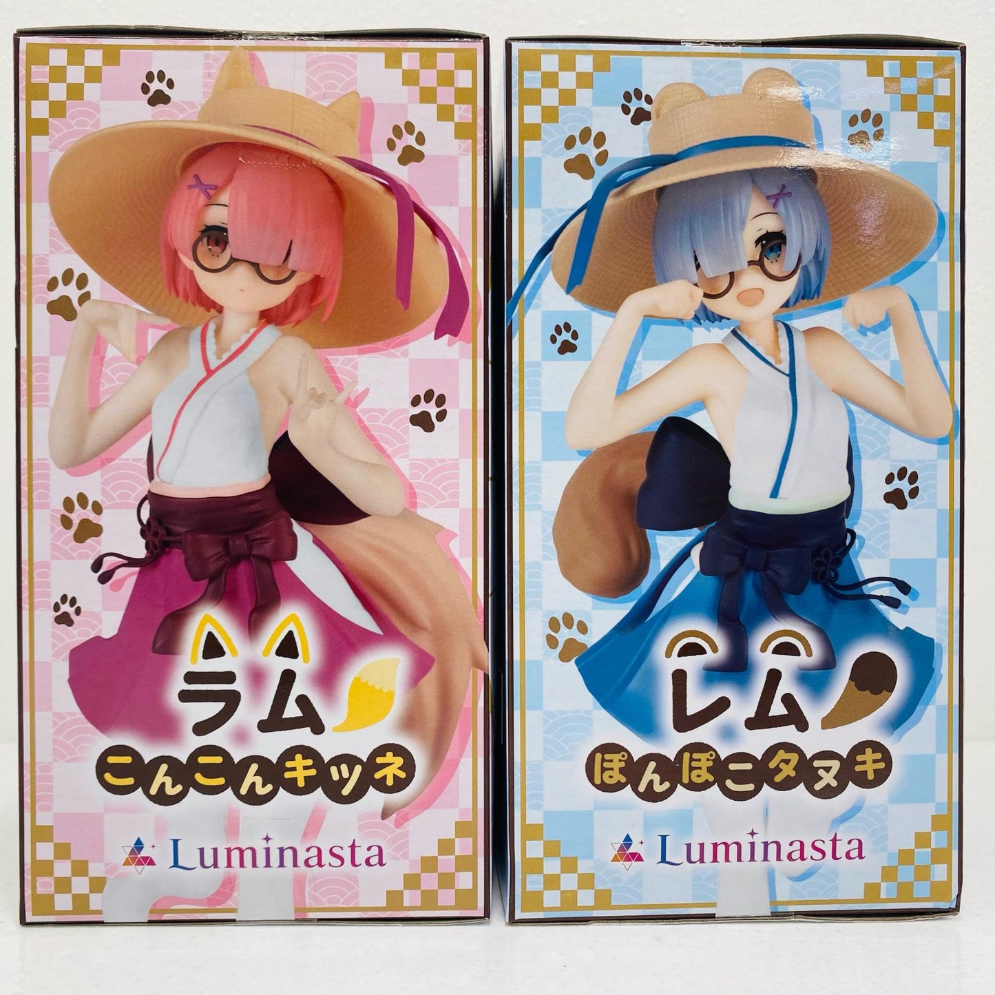 【中古】 Luminasta Re:ゼロから始める異世界生活 レム&ラム【フィギュア】