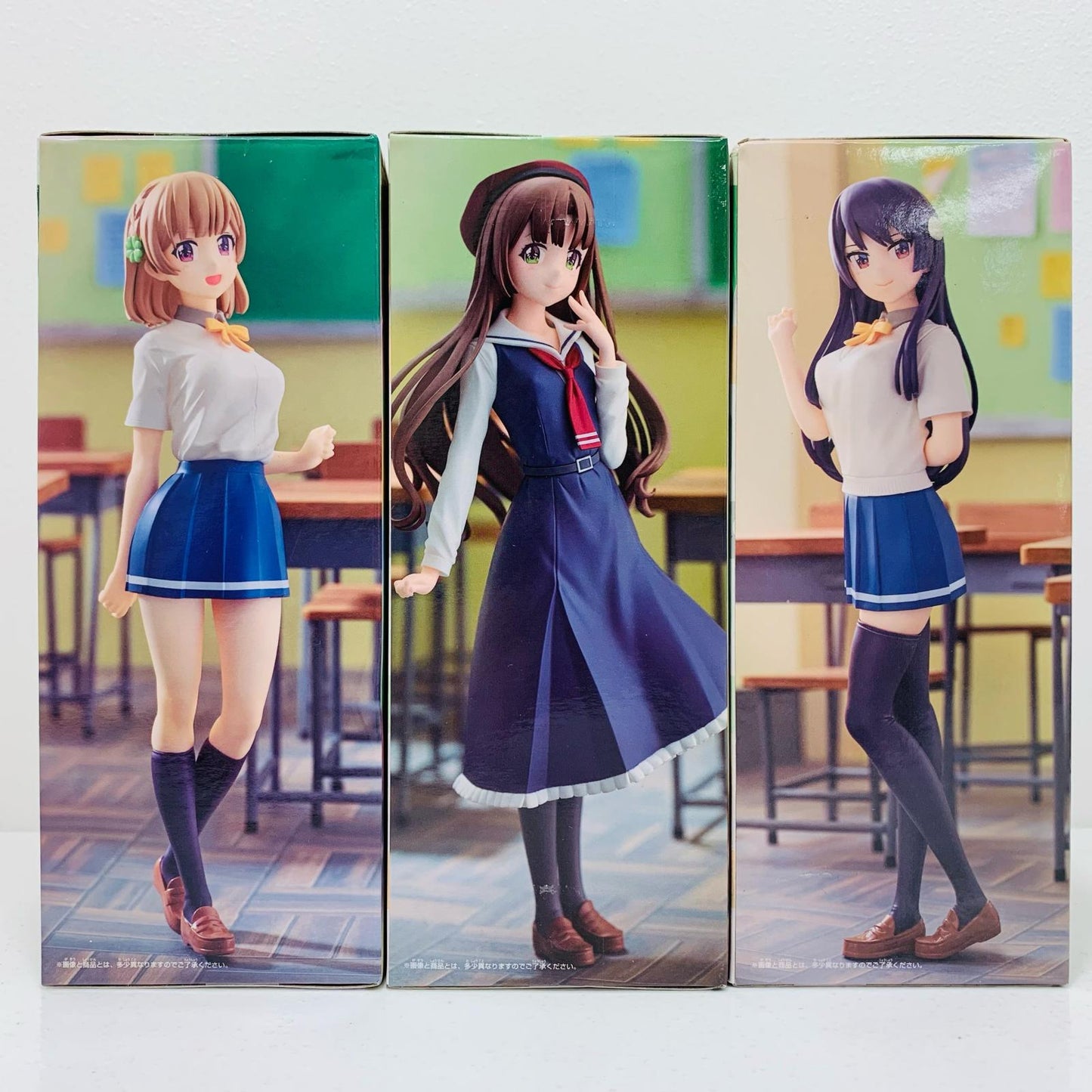 【中古】 幼なじみが絶対に負けないラブコメ フィギュア 桃坂真理愛 志田黒羽 可知白草 3体セット【フィギュア】