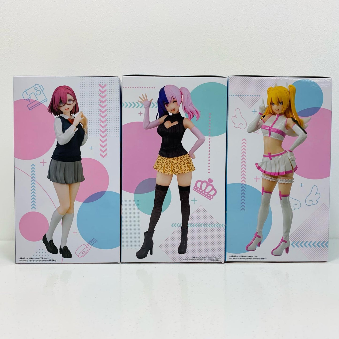 【中古】 2.5次元の誘惑 フィギュア 天乃リリサ・753・リリエル GLITTER&GLAMOURUS 3種セット【フィギュア】