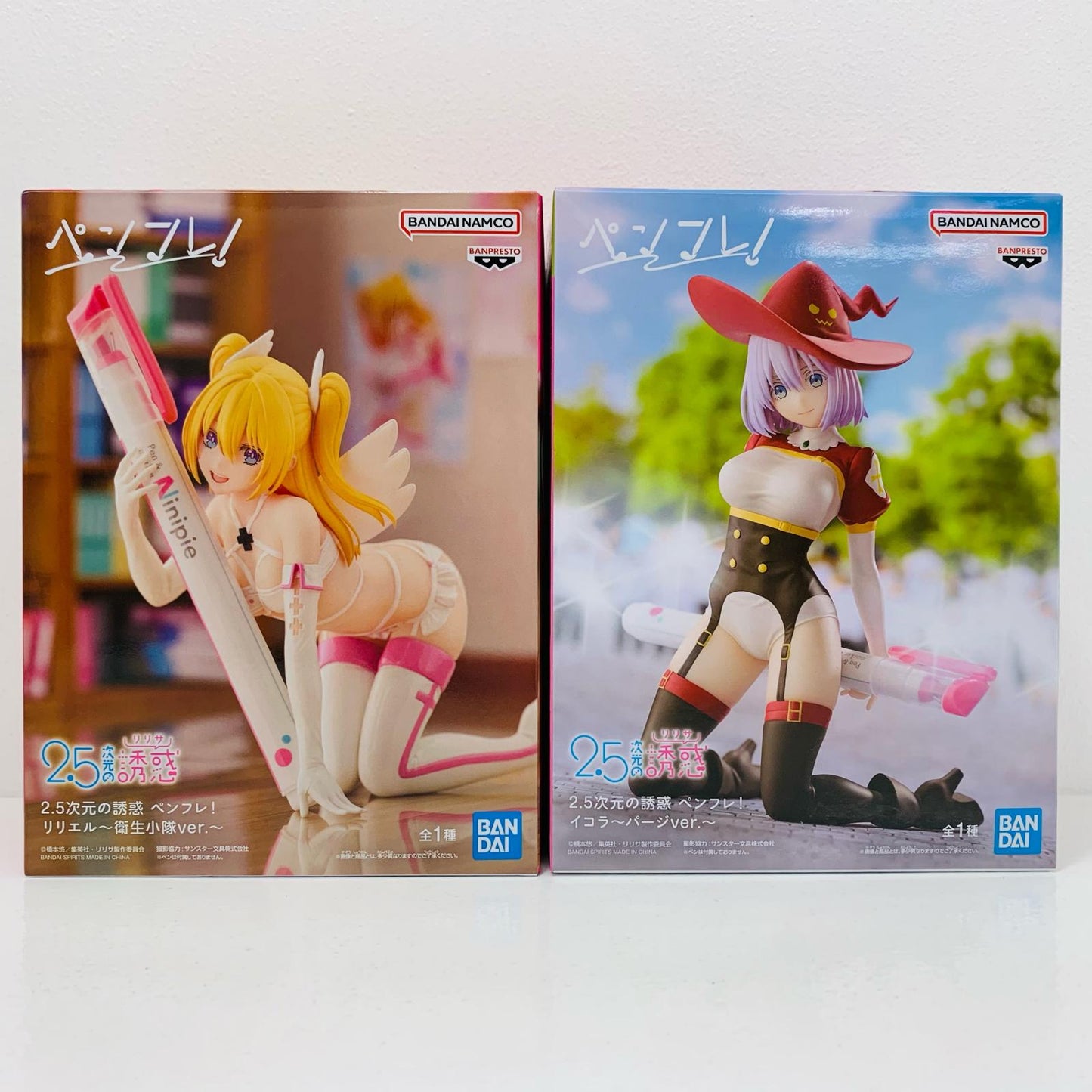 【中古】 2.5次元の誘惑 フィギュア リリエル&イコラ~パージver~ ペンフレ! 2体セット【フィギュア】
