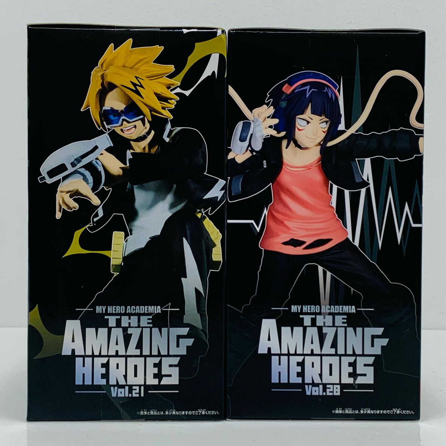 【中古】 僕のヒーローアカデミア フィギュア 上鳴電気&耳朗響香 2体セット THEAMAZINGHEROES 2体セット【フィギュア】