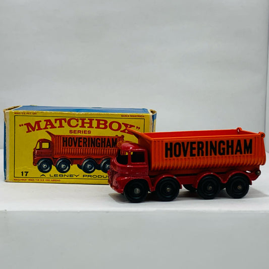 【中古】 MATCHBOX HOVERINGHAMTIPPER8WHEEL TIPPERNo.17