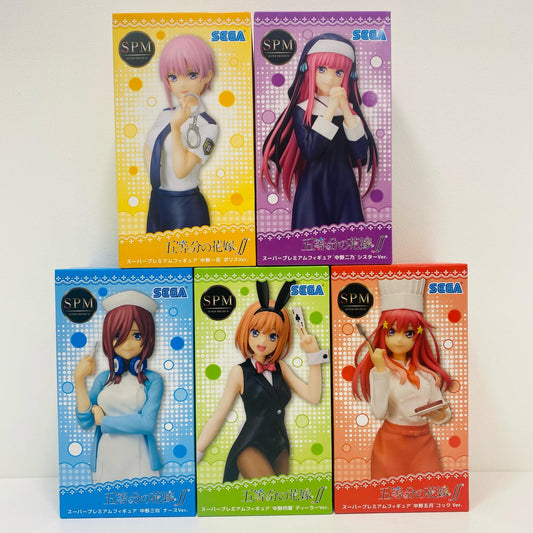 【中古】 5体セット SPM 五等分の花嫁∬【フィギュア】