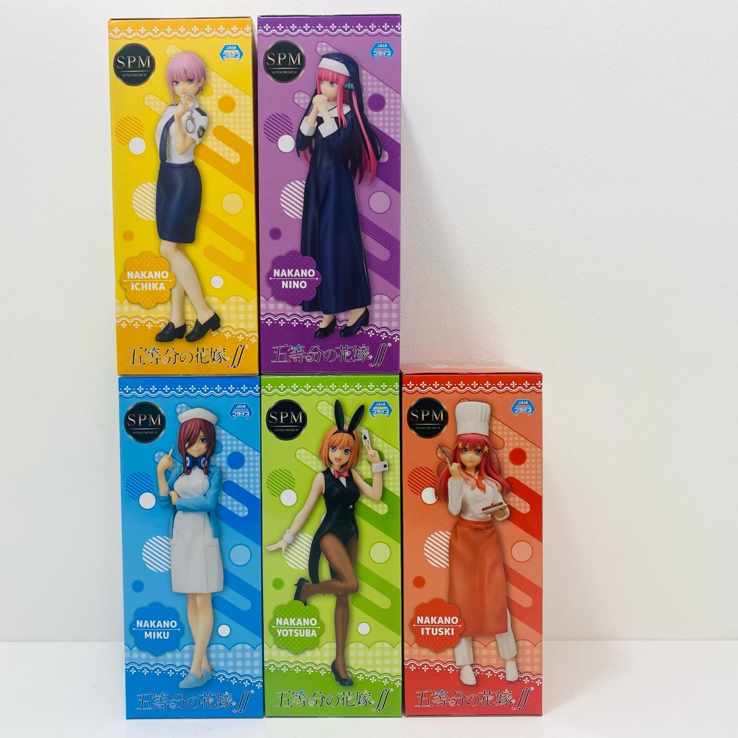 SPM 五等分の花嫁∬ 全5種セット【フィギュア】