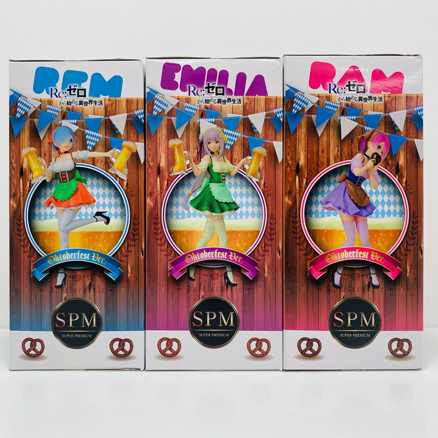 【中古】 レム&ラム&エミリアOktoberfestVer.全3種セット