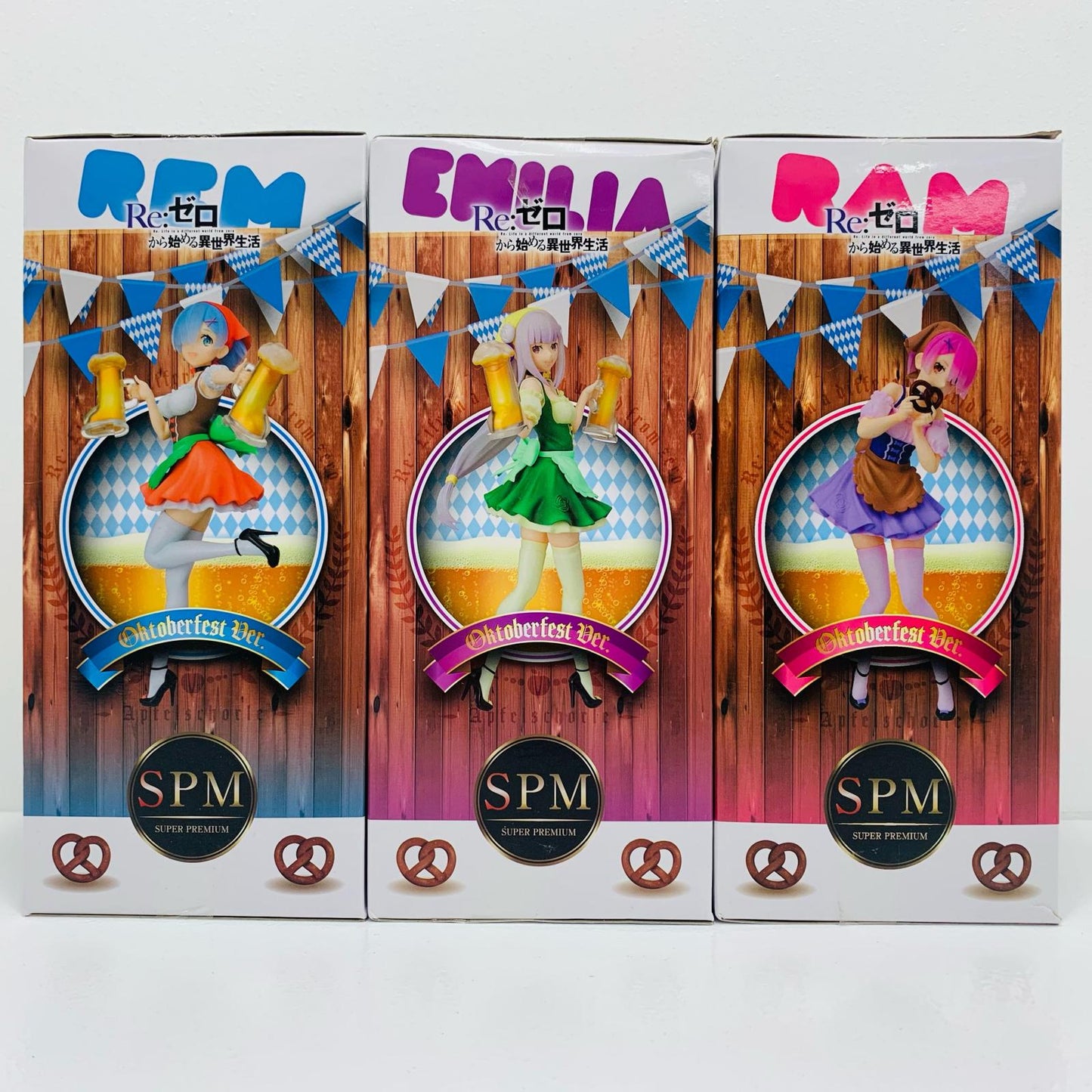 【中古】 レム&ラム&エミリアOktoberfestVer.全3種セット