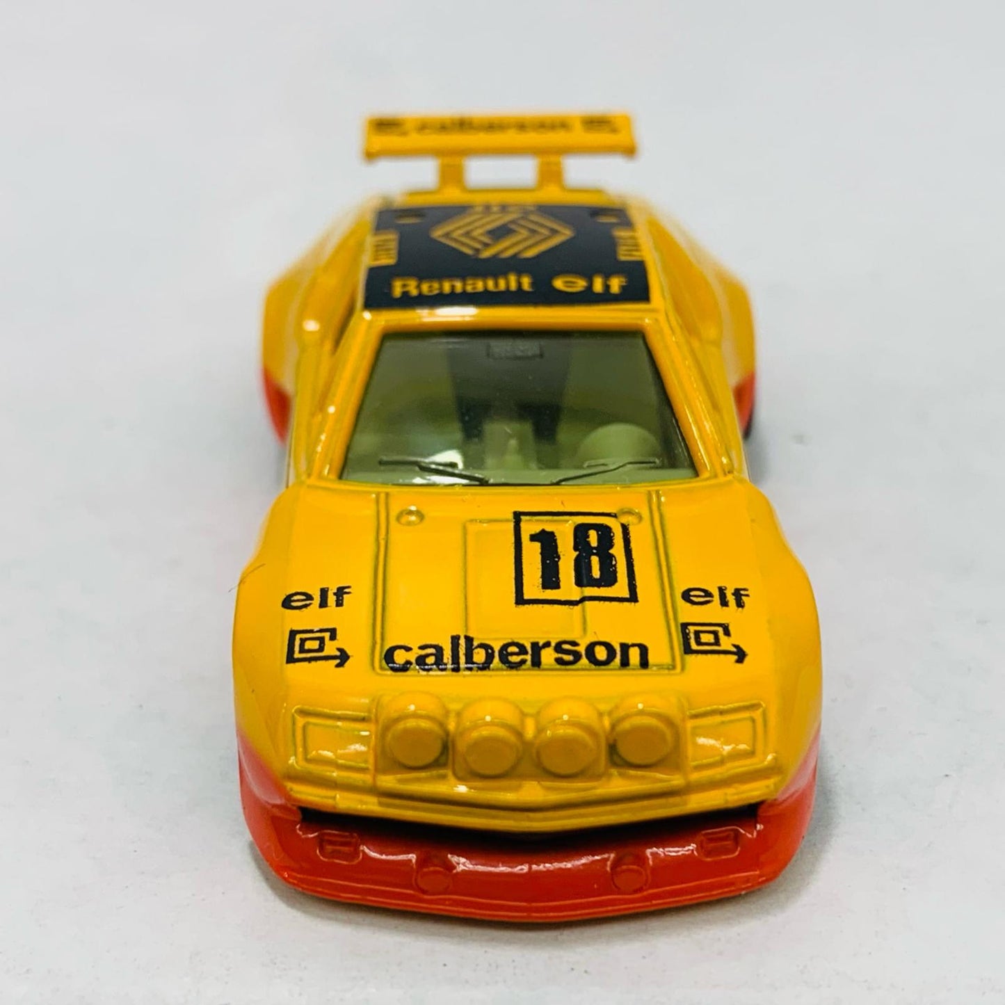 【中古】 1/60アルピーヌルノーA310ラリータイプelf#18(イエロー×ブラック/青箱/日本製)「トミカ外国車シリーズF58」