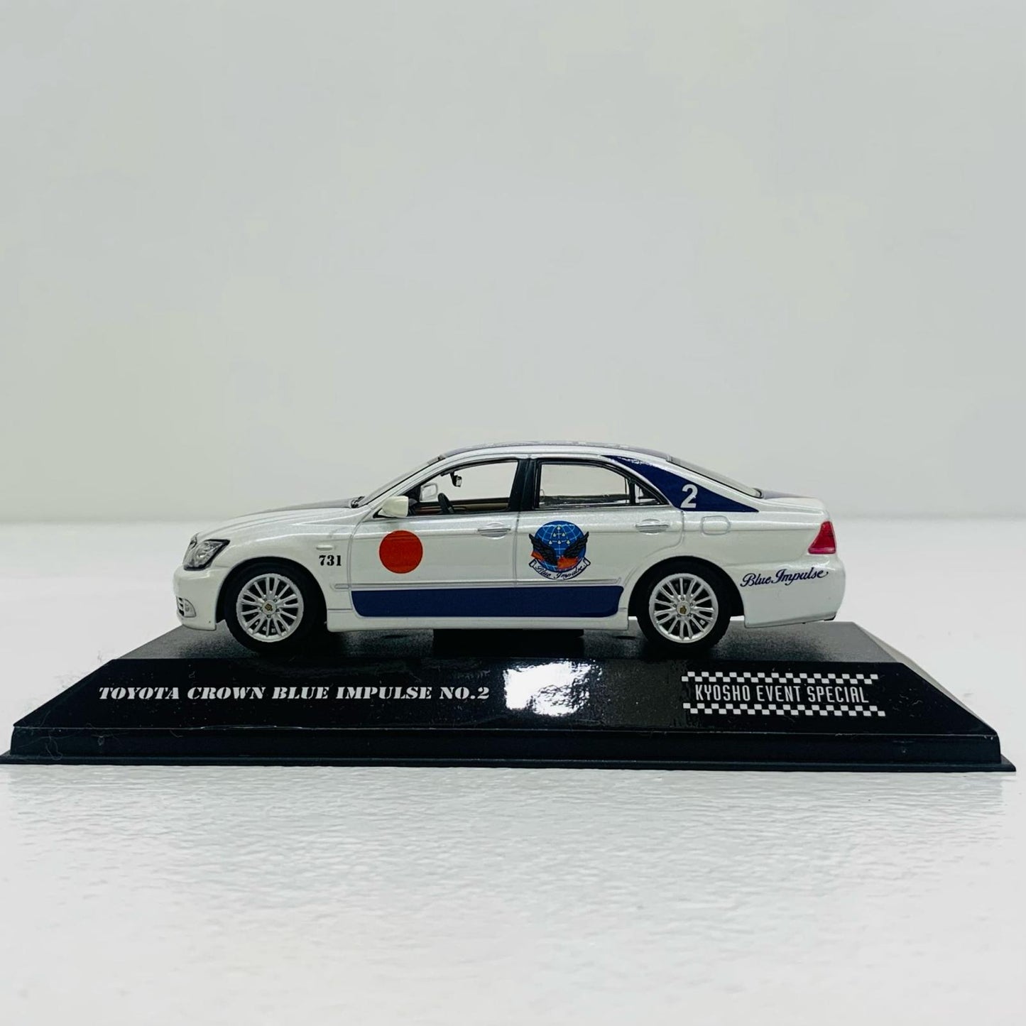 【中古】 TOYOTA CROWN BLUE INPULSE No.2 1/43 京商イベントモデ