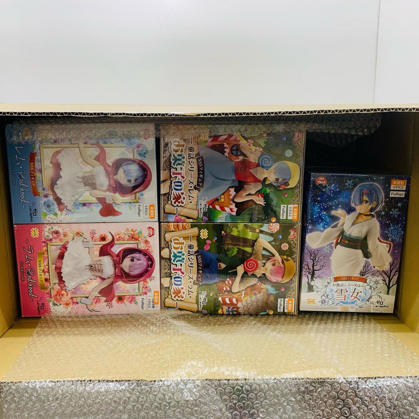 【中古】 レム&ラム 15体セット SSS童話シリーズ Re:ゼ【フィギュア】