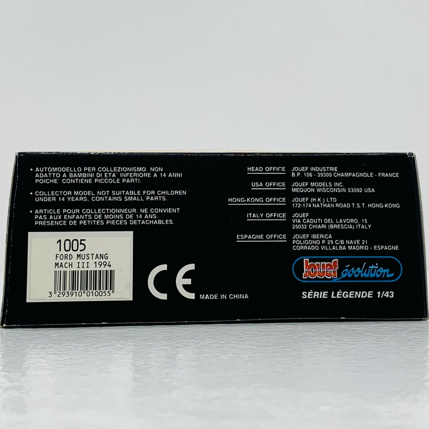 【中古】 フォード マスタング MACH III 1994(オレンジ) 1/