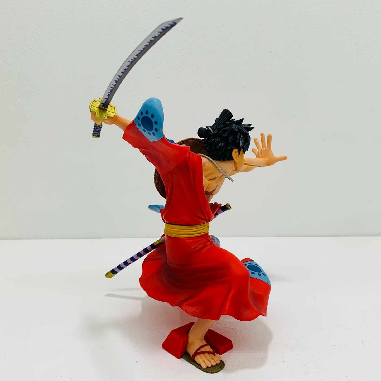 【中古】 THEBRUSH賞ルフィ(ブラシ彩色)フィギュア「BWFC造形王頂上決戦3/SUPERMASTERSTARSPIECE/THEMONKEY.D.LUFFY/アミューズメント一番くじワンピース」【フィギュア】