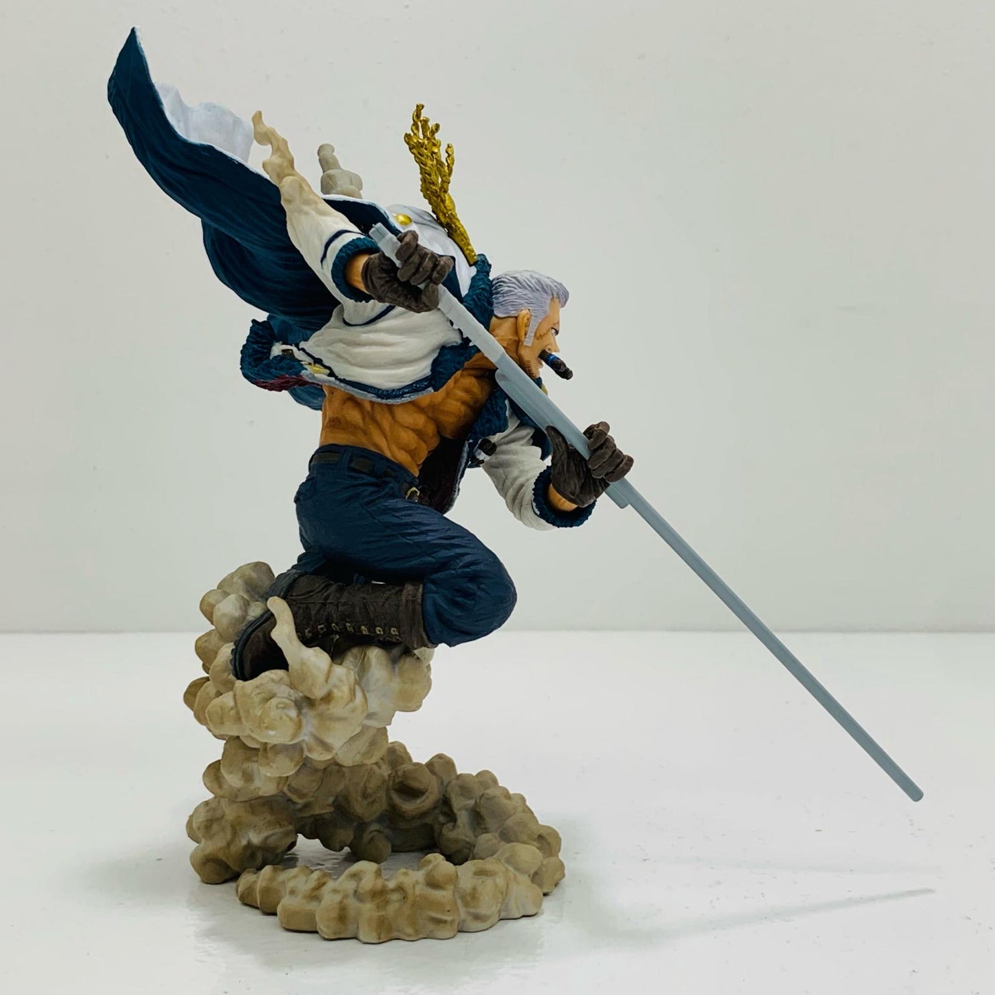 【中古】 C賞スモーカー-魂豪示像-フィギュア「悪魔を宿す者達vol.2/一番くじワンピースEX」【フィギュア】