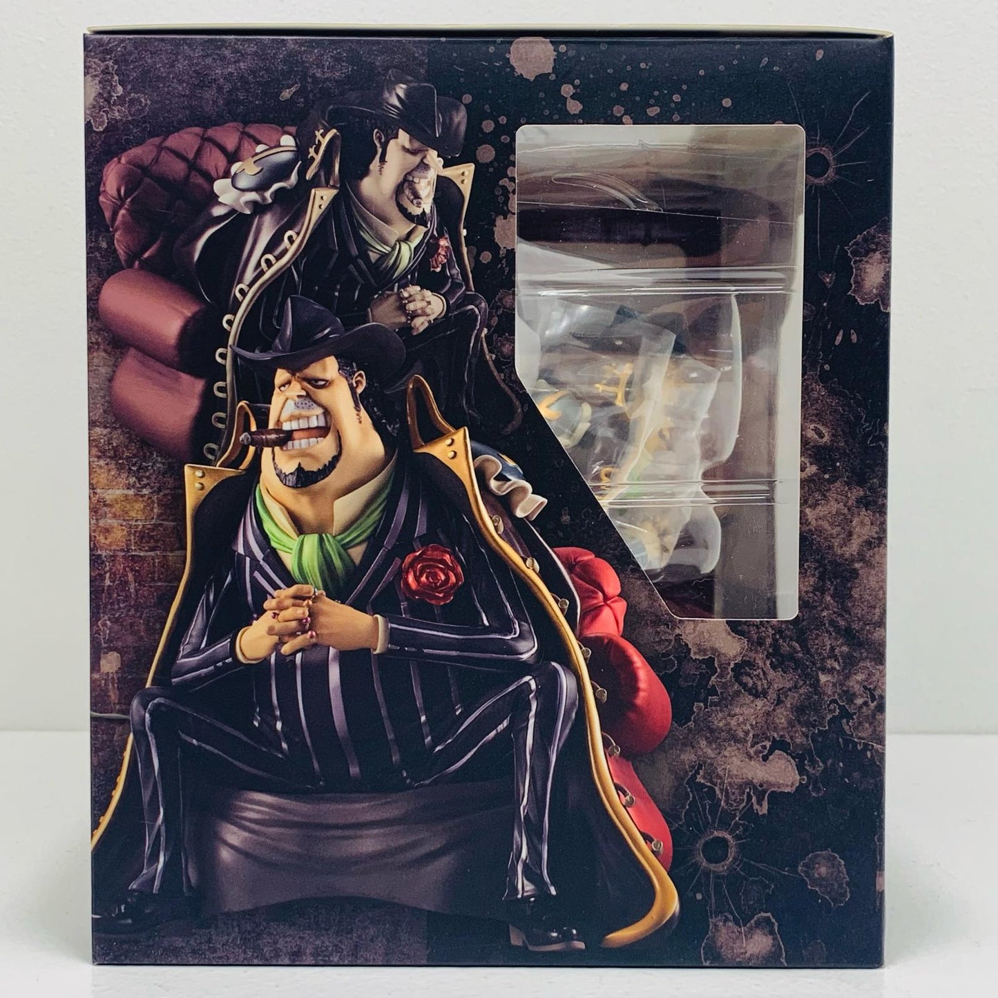 【中古】 カポネ・“ギャング”ベッジ「ワンピース」P.O.P”S.O.C”メガトレショップ&オンラインショップ限定【フィギュア】