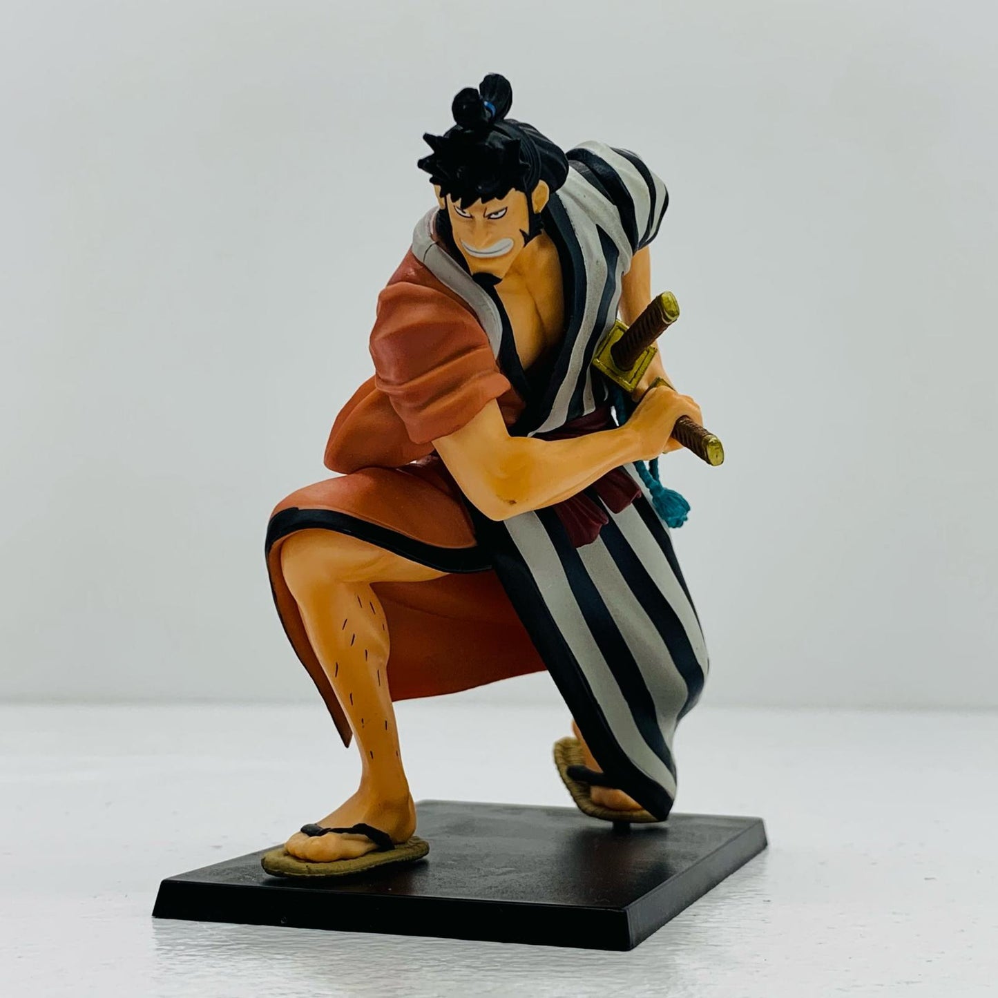 【中古】 A賞/錦えもんフィギュア「見参!赤鞘九人男~第二弾~/一番くじワンピース」【フィギュア】