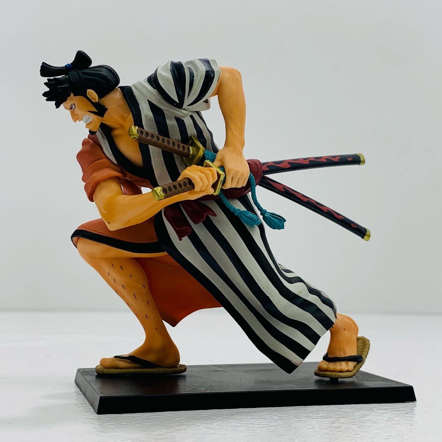 【中古】 A賞/錦えもんフィギュア「見参!赤鞘九人男~第二弾~/一番くじワンピース」【フィギュア】