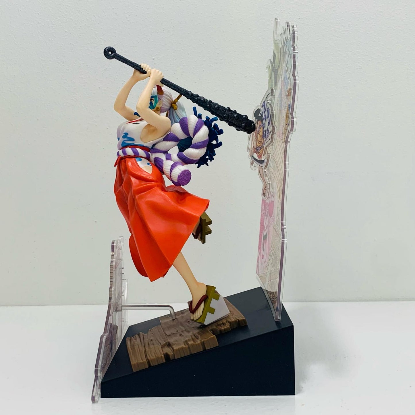 【中古】 H賞ヤマト大海賊百景フィギュア「WT100記念尾田栄一郎描き下ろし大海賊百景/一番くじワンピース」【フィギュア】