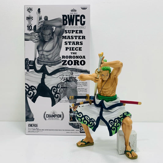【中古】 THEBRUSH賞ゾロ(A/ブラシ彩色)フィギュア「BWFC造形王頂上決戦3/SUPERMASTERSTARSPIECE/THERORONOAZORO/アミューズメント一番くじワンピース」【フィギュア】