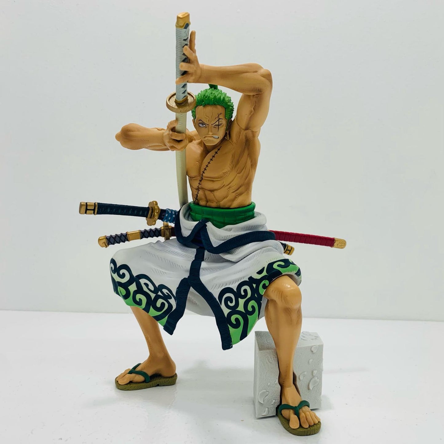 【中古】 THEBRUSH賞ゾロ(A/ブラシ彩色)フィギュア「BWFC造形王頂上決戦3/SUPERMASTERSTARSPIECE/THERORONOAZORO/アミューズメント一番くじワンピース」【フィギュア】