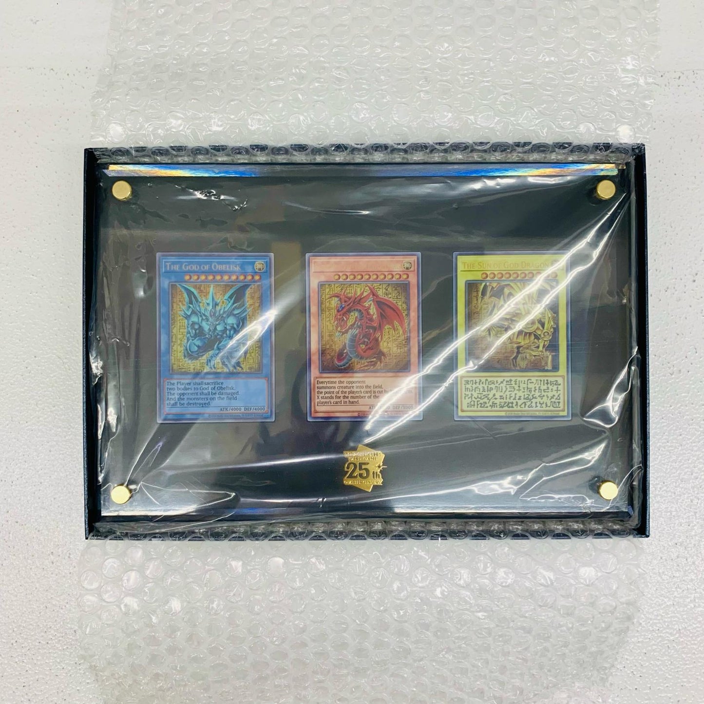 【中古】 遊戯王OCG「三幻神」スペシャルカードセット(ステンレス製) 遊戯王OCG デュエルモンスターズ トレーディングカード【飾磨店】