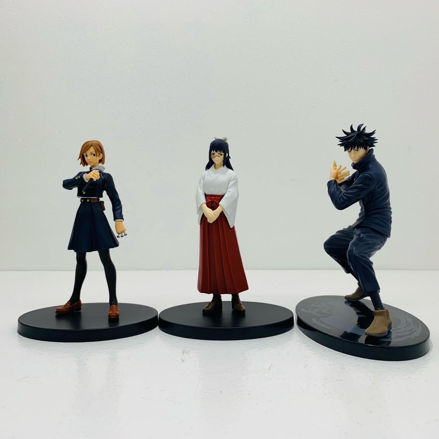 【中古】 呪術廻戦 フィギュア 夏油 五条 伏黒 乙骨 など プライズ 6体セット【フィギュア】【飾磨店】