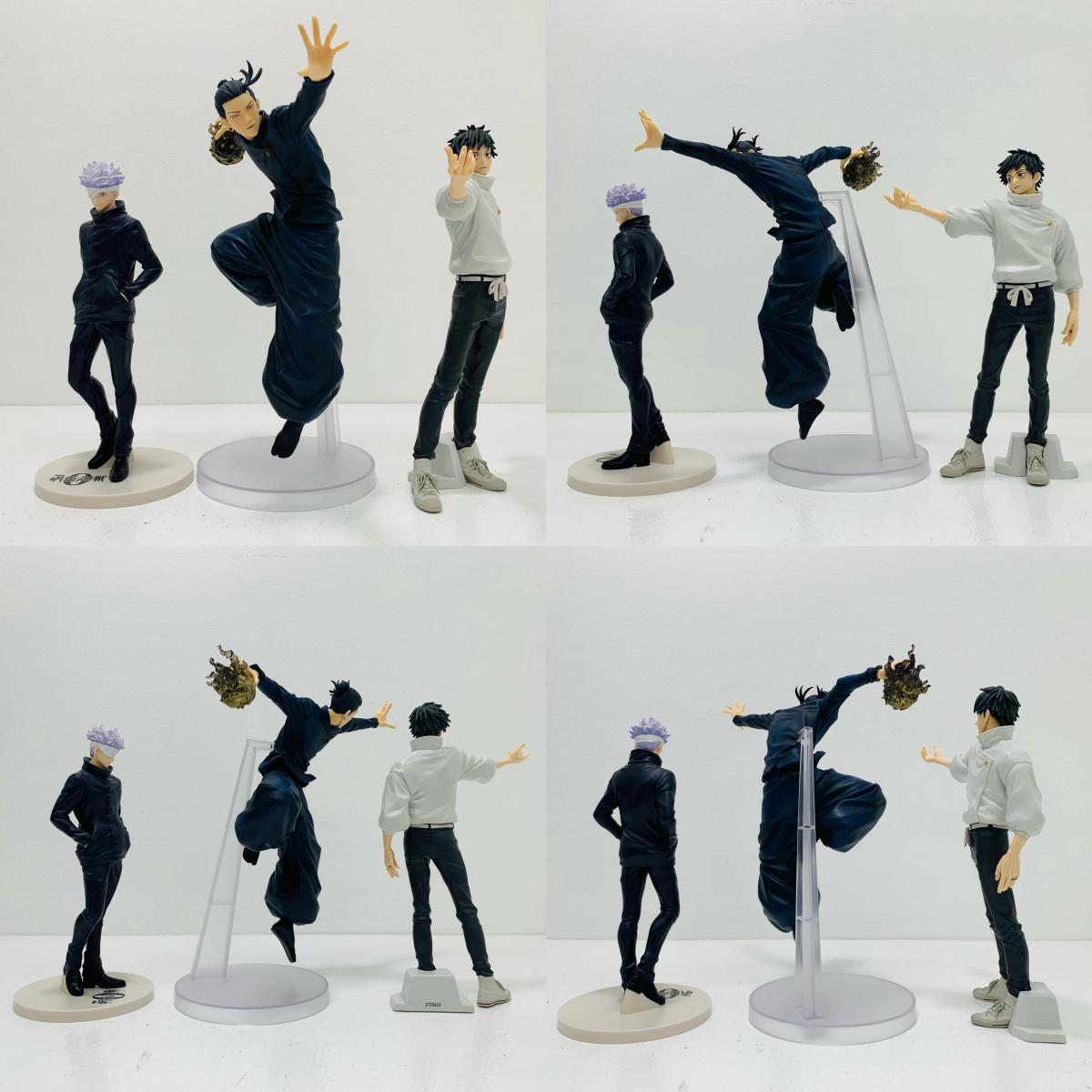 【中古】 呪術廻戦 フィギュア 夏油 五条 伏黒 乙骨 など プライズ 6体セット【フィギュア】【飾磨店】