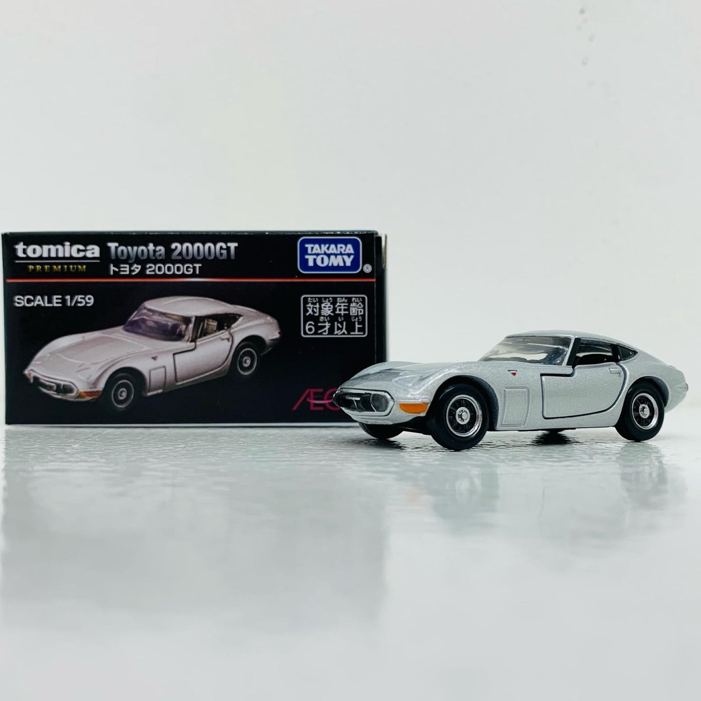 【中古】 トヨタ 2000GT(シルバー) 1/59 トミカプレミアム