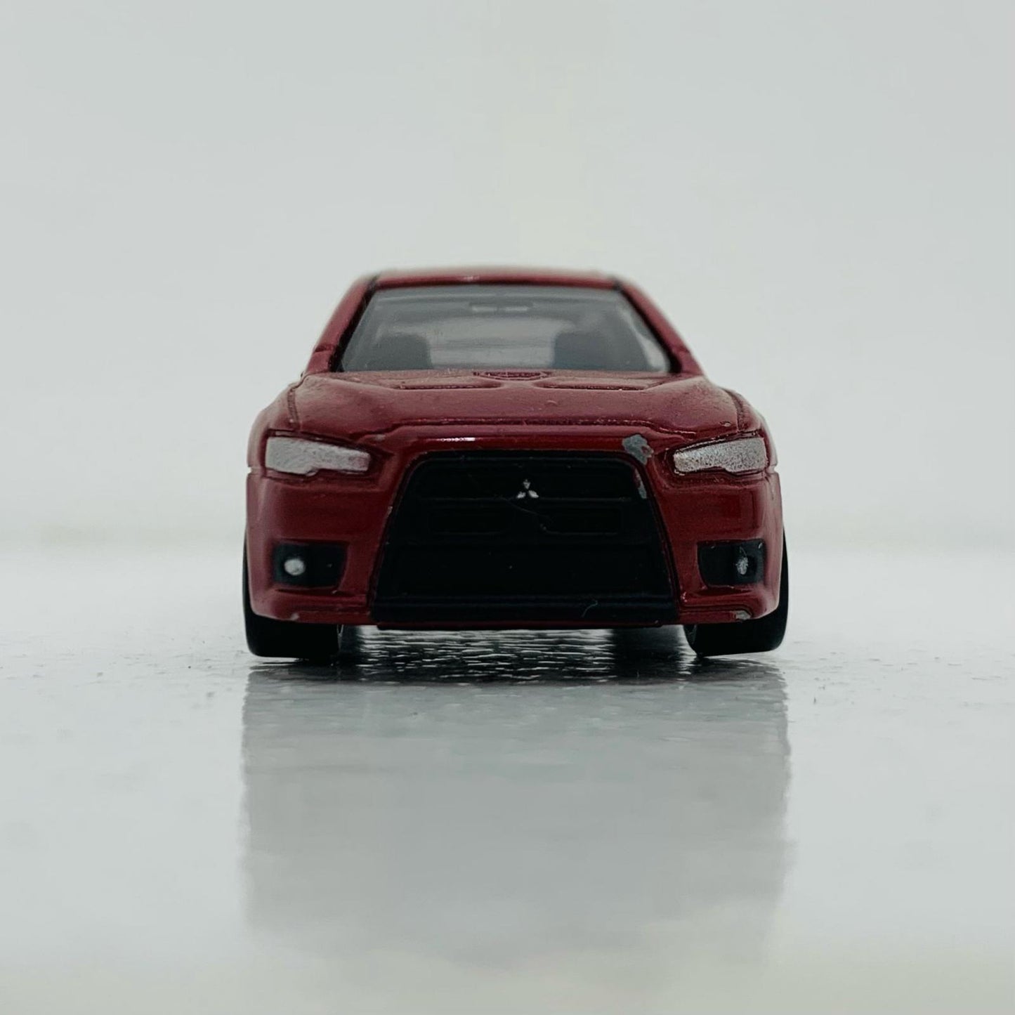 【中古】 '1/61三菱ランサーエボリューションX(レッド/赤箱/中国製)「トミカNo.67」'