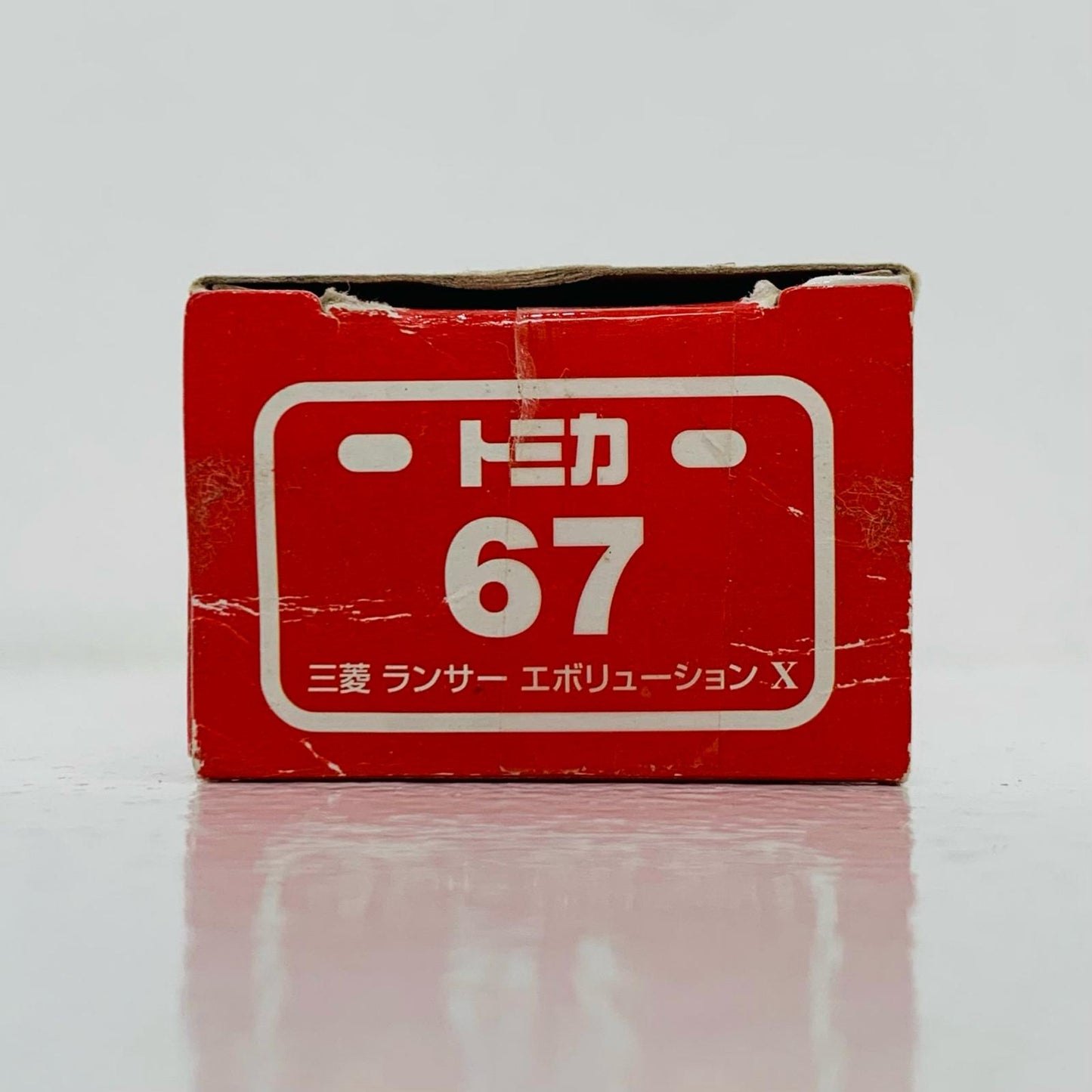 【中古】 '1/61三菱ランサーエボリューションX(レッド/赤箱/中国製)「トミカNo.67」'