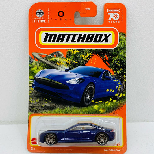 【中古】 1/64 KARMA GS-6(ブルー) MATCHBOX MATCHBOX