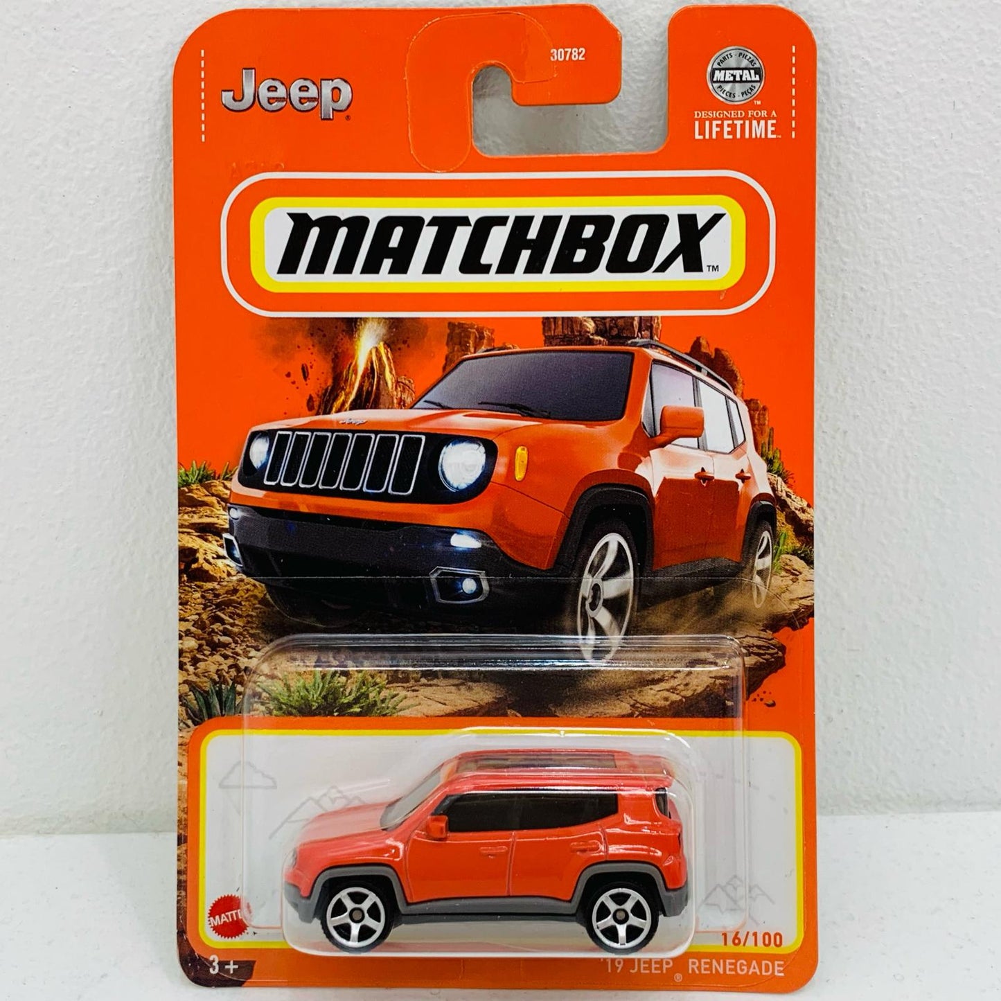 【中古】 1/64 ’19 JEEP RENEGADE(オレンジ) MATCHBOX MATCHBOX