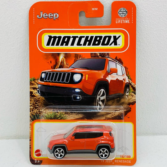 【中古】 1/64 ’19 JEEP RENEGADE(オレンジ) MATCHBOX MATCHBOX