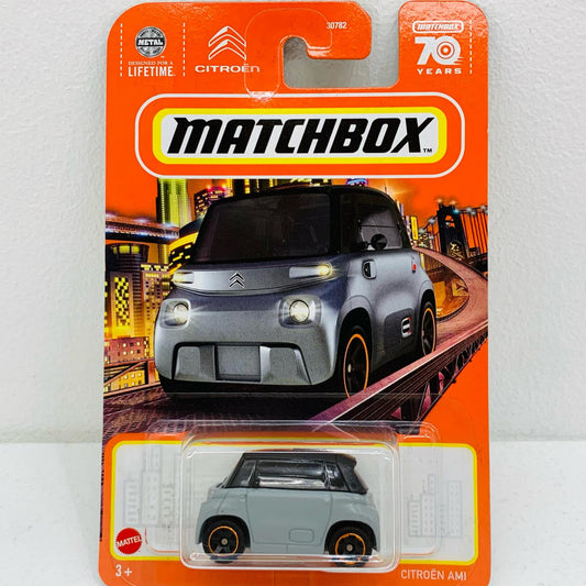 【中古】 1/64 CITROEN AMI(グレー×ブラック) MATCHBOX MATCHBO