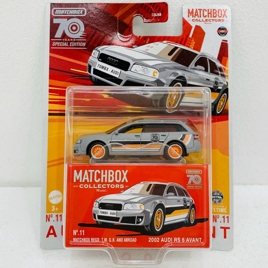 【中古】 1/64 2002 アウディ RS 6 アバント MATCHBOX マッチボ