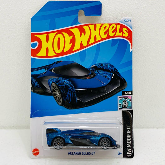 【中古】 1/64 McLAREN SOLUS GT(ブルー×ブラック) Hot Wheels