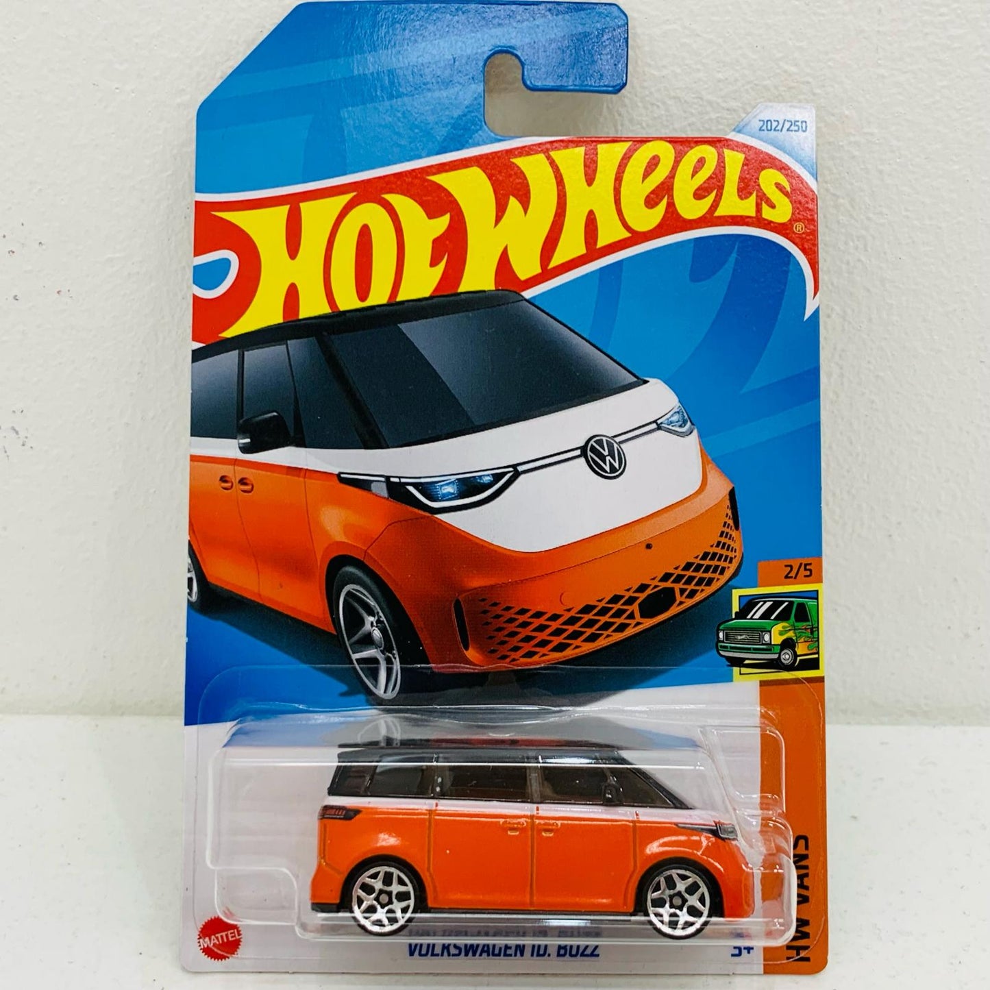 【中古】 1/64 VOLKSWAGEN ID.BUZZ(オレンジ×ホワイト) Hot Whe